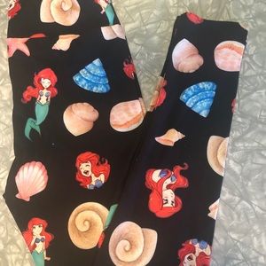 Moody Ariel mermaid leggings